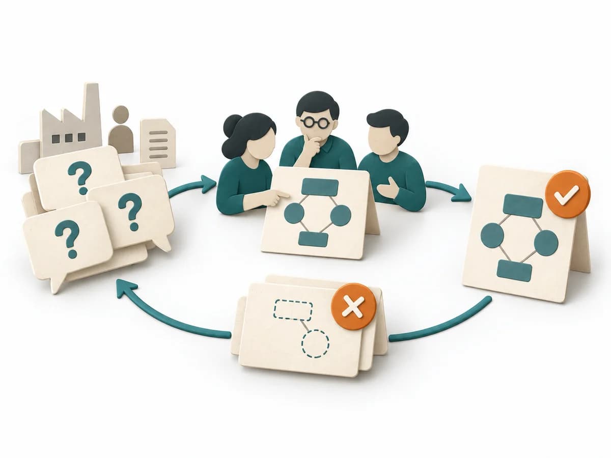 Paper illustration of Competency Questions with its method-specific working model.