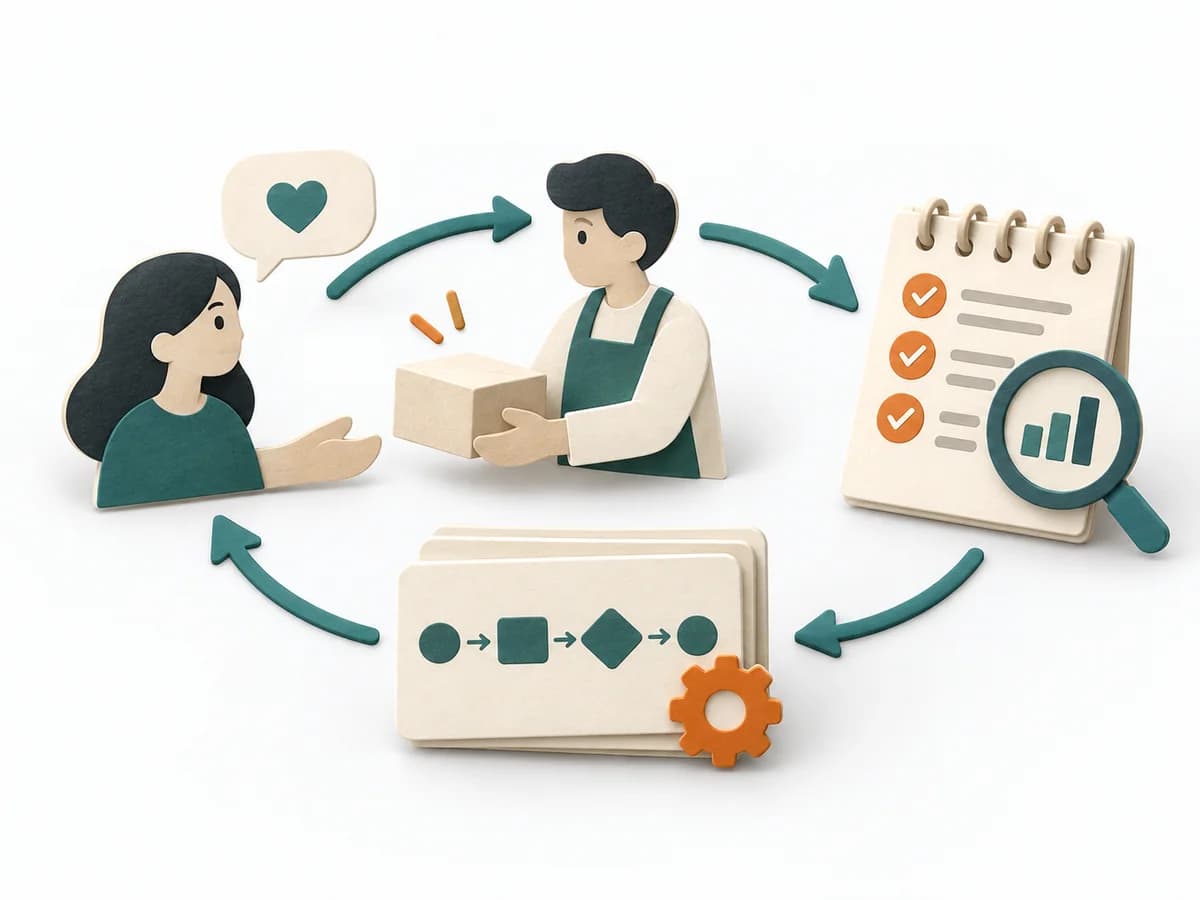 Paper illustration for Concierge MVP