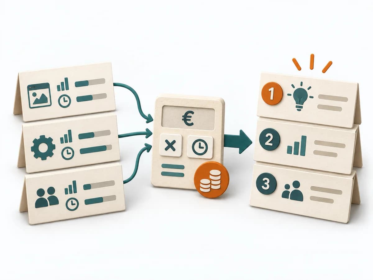Paper illustration of Cost of Delay with its method-specific working model.